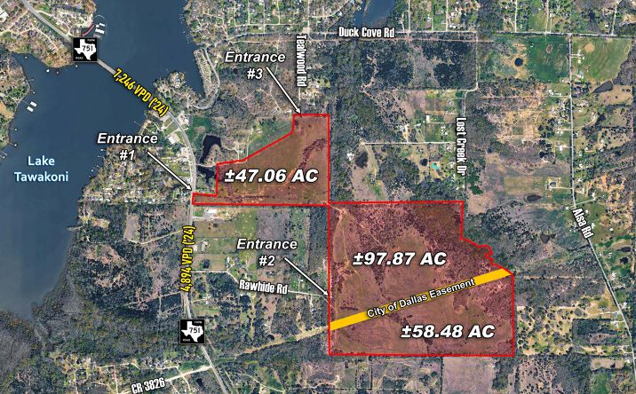 Pictures of Land property located at 11583 FM 751, Quinlan, TX 75474 for sales - image #1