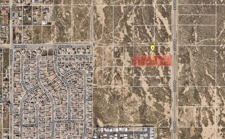 Pictures of Land property located at 0 40th St E H8, Lancaster, CA 93535 for sales - image #1