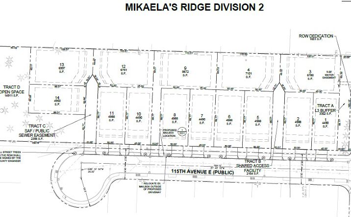 Pictures of Land property located at 11416 122nd Street East, Puyallup, WA 98374 for sales - image #1