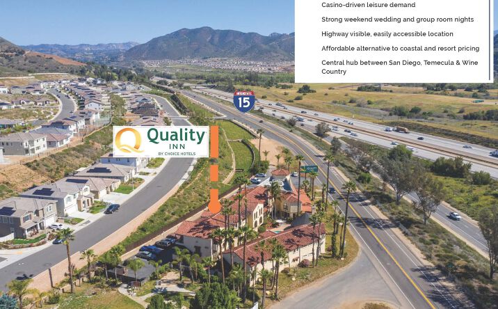 Pictures of Hospitality property located at 3135 Old Highway 395, Fallbrook, CA 92028 for sales - image #1