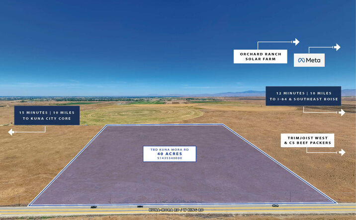 Pictures of Land property located at TBD Kuna-Mora Road, Kuna, ID 83634 for sales - image #1