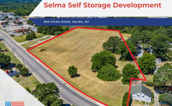 Pictures of Self Storage, Land property located at 600 Ricks Road, Selma, NC 27576 for sales - image #1