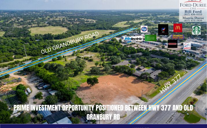 Pictures of Land property located at 2440 E US HWY 377, GRANBURY, TX 76049 for sales - image #1