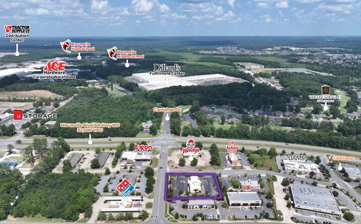 Pictures of Retail property located at 104 Carnahan Drive, Maumelle, AR 72113 for sales - image #1