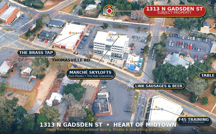 Pictures of Mixed Use property located at 1313 N GADSDEN ST, TALLAHASSEE, FL 32303 for sales - image #1