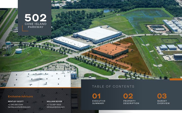 Pictures of Industrial property located at 502 Cane Island Parkway, Katy, TX 77494 for sales - image #1