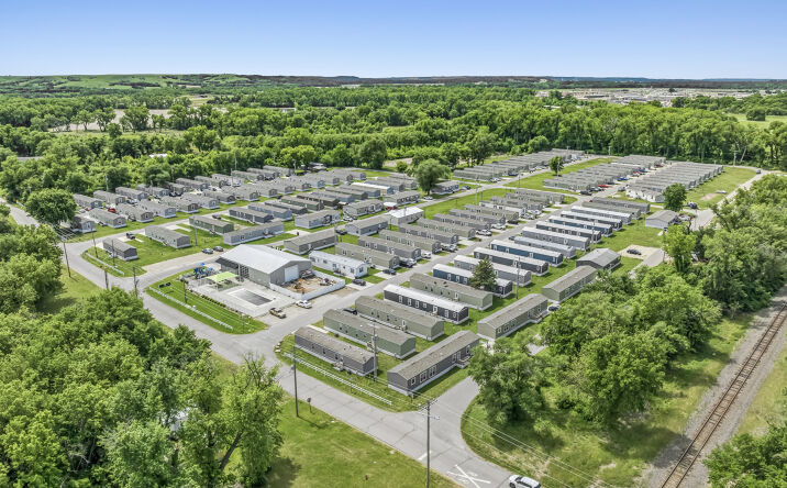 Pictures of Mobile Home Park property located at 606 S PARK ST, OGDEN, KS 66517 for sales - image #1