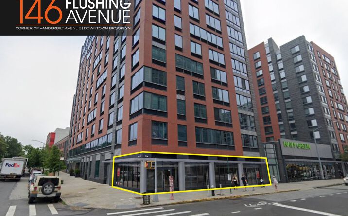 Pictures of Retail property located at 146 Flushing Avenue, New York City, NY 11201 for sales - image #1