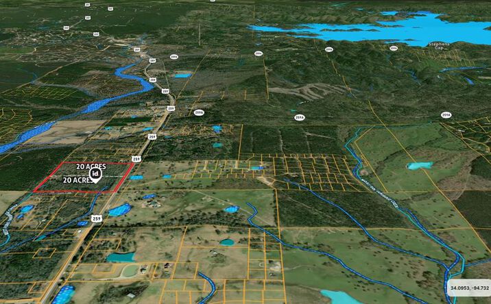 Pictures of Land property located at N US-259 Frontage Highway, Broken Bow, OK 74728 for sales - image #1