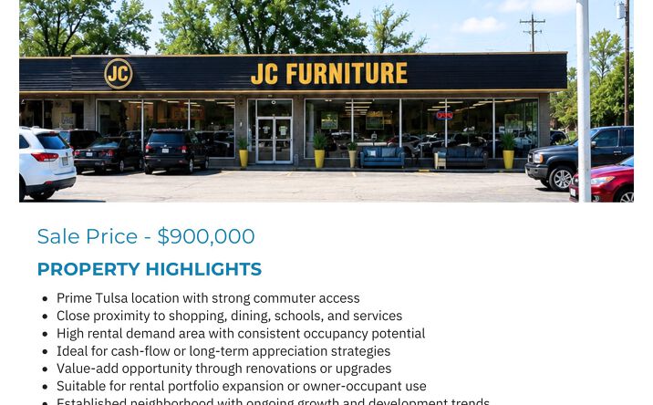 Pictures of Retail property located at 6520 E Pine St, Tulsa, OK 74115 for sales - image #1