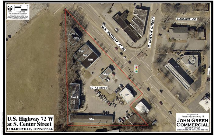 Pictures of Retail property located at 115 W US HWY 72, COLLIERVILLE, TN 38017-2917 for sales - image #1