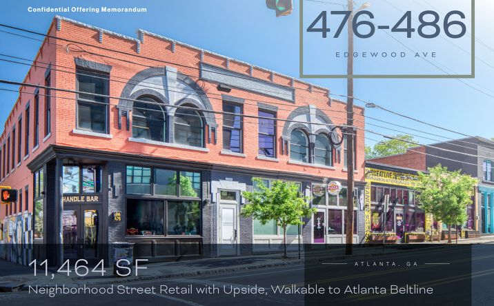 Pictures of Retail property located at 476-486 Edgewood Ave, Atlanta, GA 30312 for sales - image #1