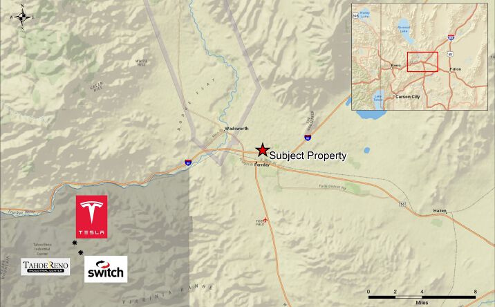 Pictures of Industrial, Land property located at N/A, Fernley, NV 00000 for sales - image #1