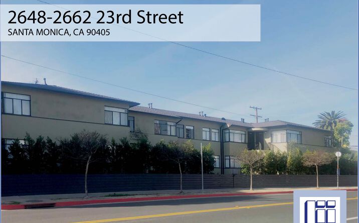 Pictures of Multifamily property located at 2648-2662 23rd Street, Santa Monica, CA 90405 for sales - image #1