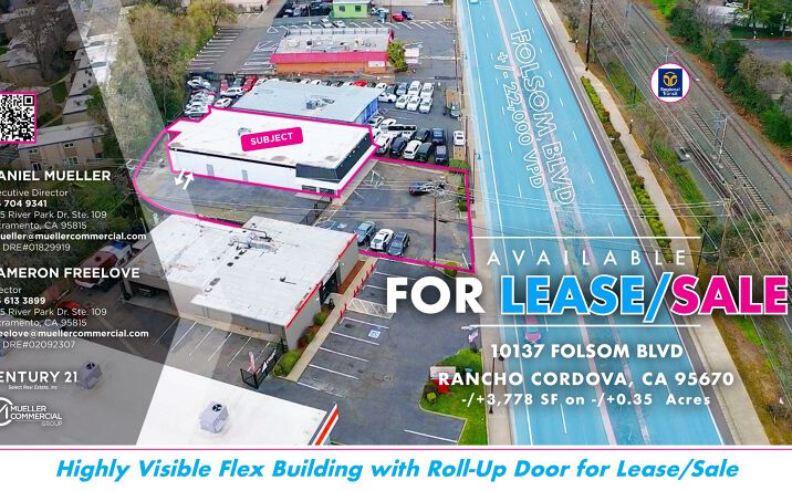 Pictures of Retail, Industrial property located at 10137 Folsom Blvd, Rancho Cordova, CA 95670 for sales - image #1