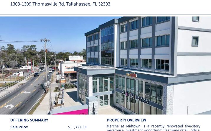 Pictures of Mixed Use property located at 1303-1309 Thomasville Rd, Tallahassee, FL 32303 for sales - image #1