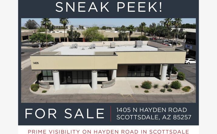Pictures of Retail, Office, Land property located at 1405 N HAYDEN RD, SCOTTSDALE, AZ 85257 for sales - image #1
