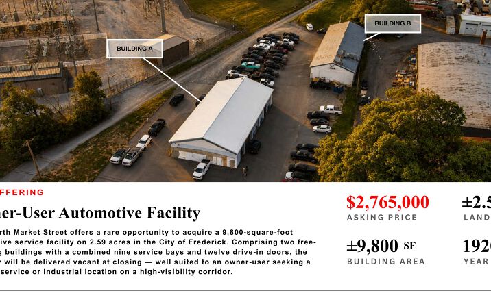 Pictures of Special Purpose property located at 1728 North Market Street, Frederick, MD 21707 for sales - image #1