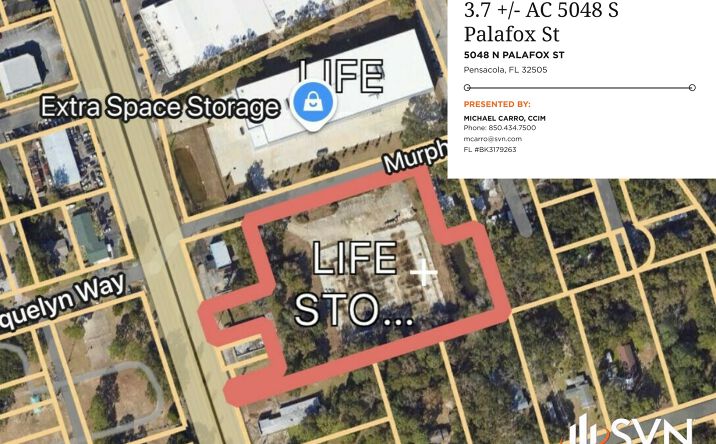Pictures of Land property located at 5048 N Palafox St, Pensacola, FL 32505 for sales - image #1