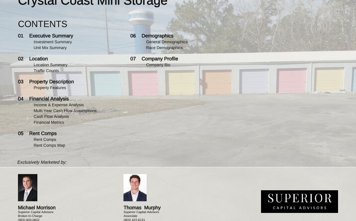 Pictures of Self Storage property located at 1382 NC-58, Cape Carteret, NC 28584 for sales - image #1
