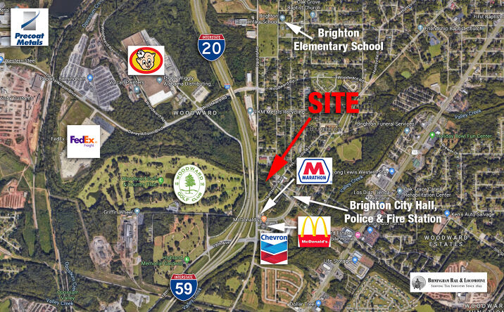 Pictures of Land property located at 3604 Huntsville Ave, Brighton, AL 35020 for sales - image #1