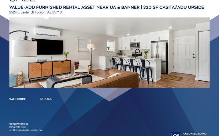 Pictures of Multifamily property located at 2524 E Lester St, Tucson, AZ 85716 for sales - image #1