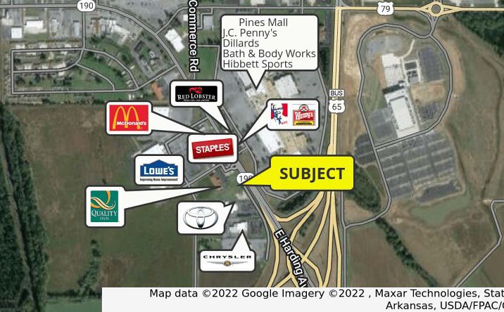 Pictures of Land property located at Auto Drive, Pine Bluff, AR 71603 for sales - image #1