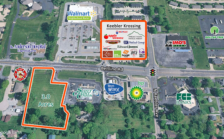 Pictures of Land property located at 1100 Beltline Rd, Collinsville, IL 62234 for sales - image #1