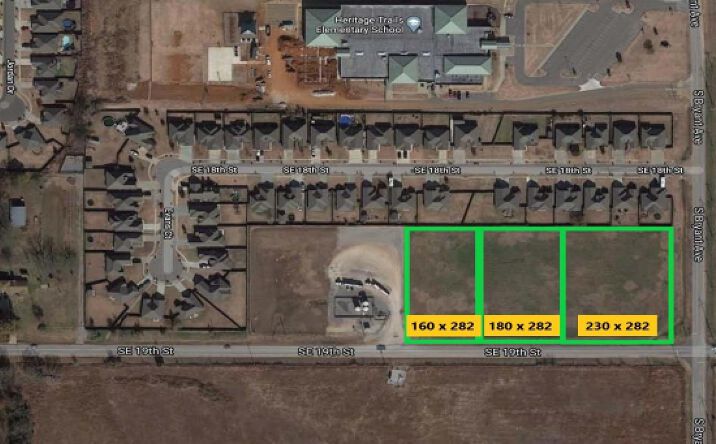 Pictures of Land property located at NW Corner of 19th & Bryant, Moore, OK 73034 for sales - image #1
