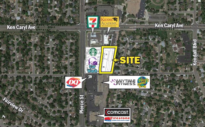 Pictures of Land, Retail property located at Ken Caryl Avenue & Pierce Street, Littleton, CO 80128 for sales - image #1