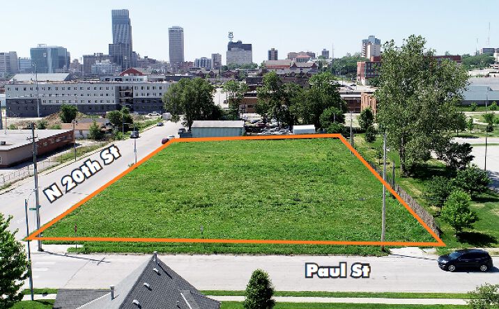 Pictures of Land property located at SW Corner of N 20th Street and Paul Street, Omaha, AL 68102 for comps - image #1