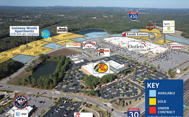 Pictures of Land, Retail property located at 11201 Bass Pro Pkwy, Little Rock, AR 72210 for sales - image #1
