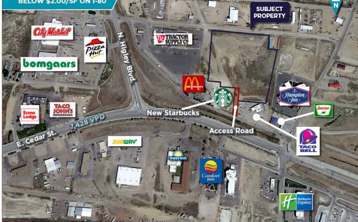 Pictures of Land property located at E Cedar St, Rawlins, WY 82301 for sales - image #1