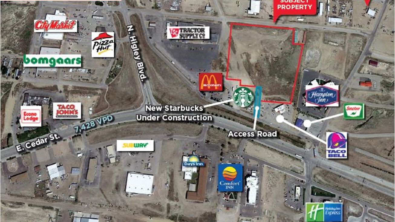 E Cedar St, Rawlins, WY 82301