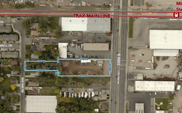 Pictures of Land property located at 154 Silver Ave & 155 West 3300 South, Salt Lake City, UT 84115 for comps - image #1