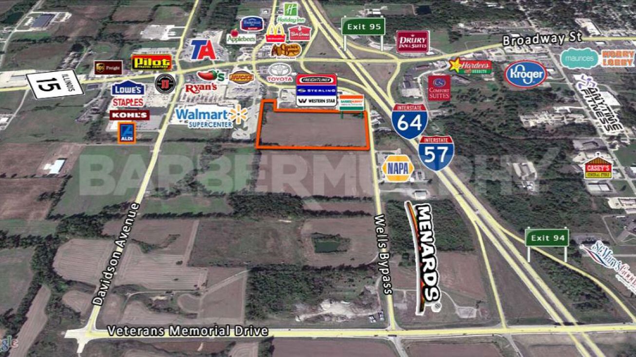 Wells ByPass, Mt. Vernon, Mount Vernon, IL 62864 Land for Sale