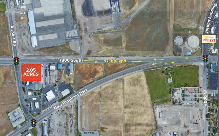 Pictures of Land property located at 7800 South & Airport Road 9 (Ground Lease), West Jordan, UT 84084 for comps - image #1