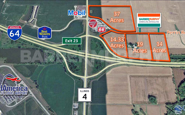 Pictures of Land property located at Perrin Road, Mascoutah, IL 62258 for sales - image #1