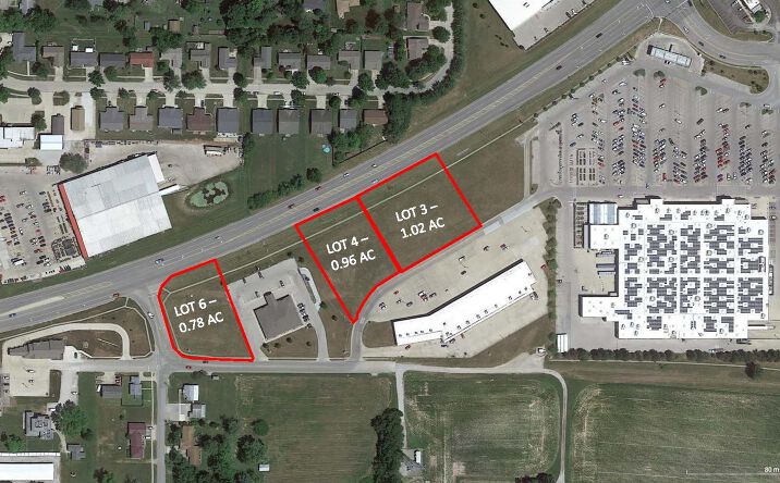 Pictures of Land property located at 2106 Woodfall Drive, Charleston, IL 61920 for sales - image #1