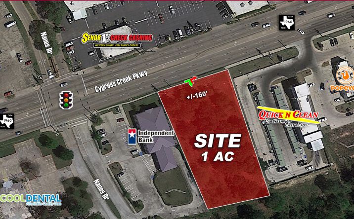 Pictures of Land property located at SEQ FM 1960 & Nanes Dr, Houston, TX 77090 for sales - image #1