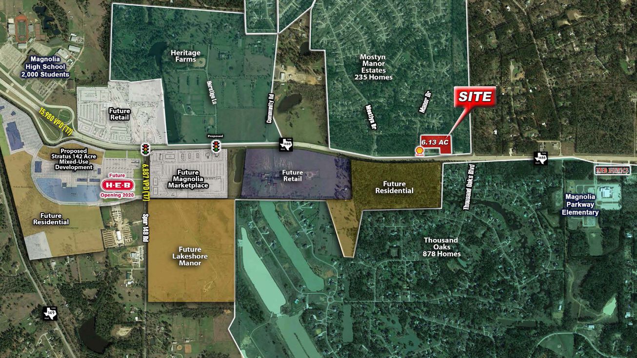 FM 1488 Manor Dr, Decker Prairie, TX 77354 Retail Property for Sale