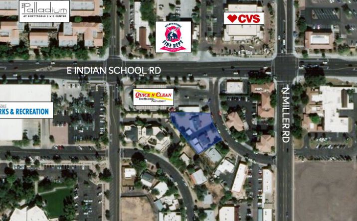Pictures of Land property located at 4026 & 4032 N Reddell, Scottsdale, AZ 85251 for comps - image #1