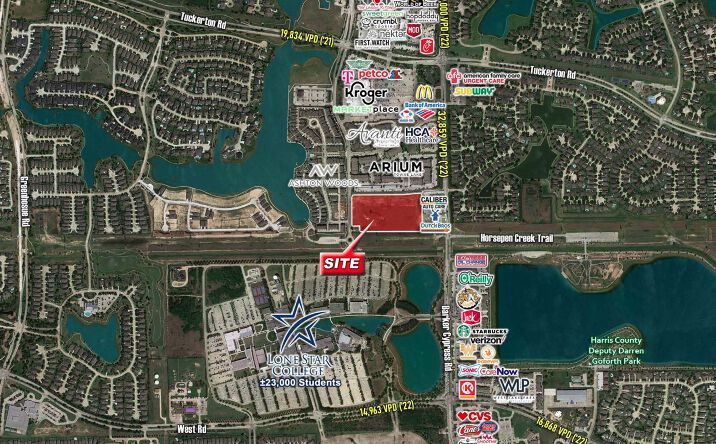 Pictures of Land property located at Barker Cypress Rd south of Tuckerton Rd, Houston, TX 77433 for sales - image #1