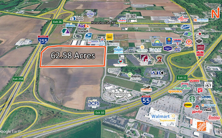 Pictures of Land property located at Eastport Plaza Dr, Collinsville, IL 62234 for sales - image #1