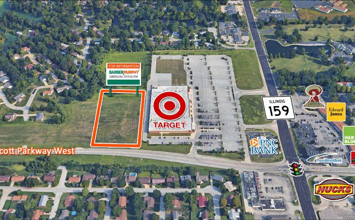Pictures of Land property located at Frank Scott Parkway West, Fairview Heights, IL 62208 for sales - image #1