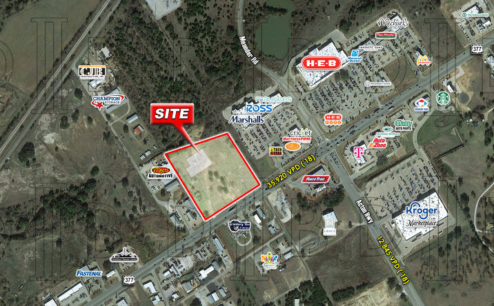 Pictures of Land property located at of 377 & Meander Rd., Granbury, TX 76049 for sales - image #1