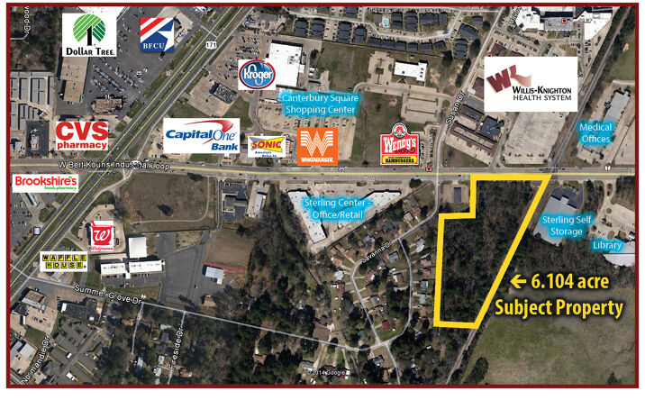 Pictures of Land property located at 2500 Block Bert Kouns, Shreveport, LA 71118 for sales - image #1