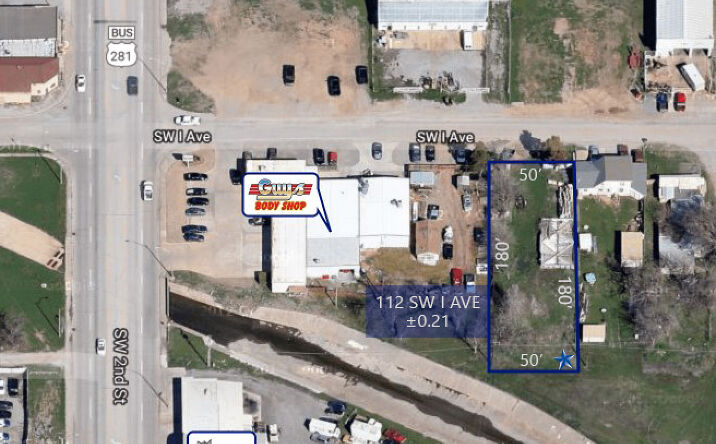Pictures of Land property located at 112 SW I Ave, Lawton, OK 73501 for sales - image #1