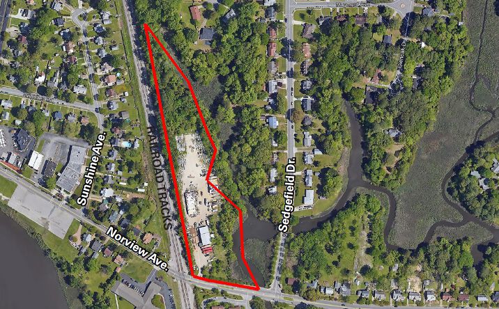 Pictures of Industrial, Land, Self Storage property located at 850 Norview Ave, Norfolk, VA 23513 for sales - image #1