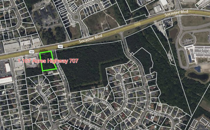 Pictures of Land property located at TBD Highway 707, Myrtle Beach, SC 29588 for sales - image #1